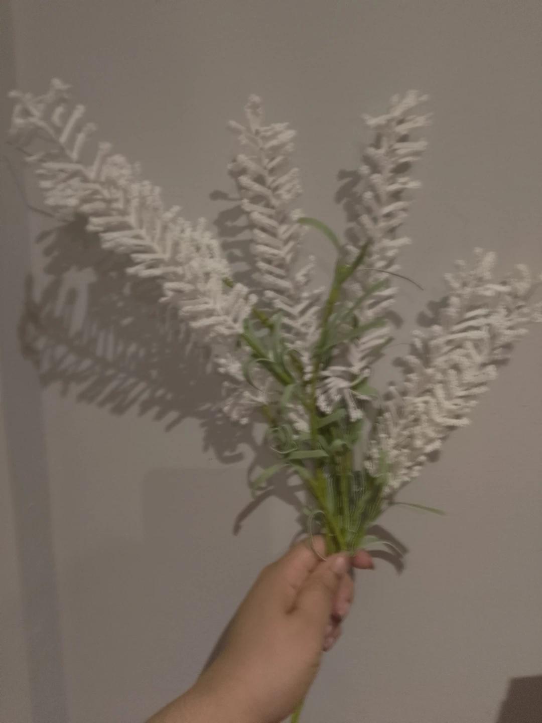 Artificial White Lavender Stems ⚽