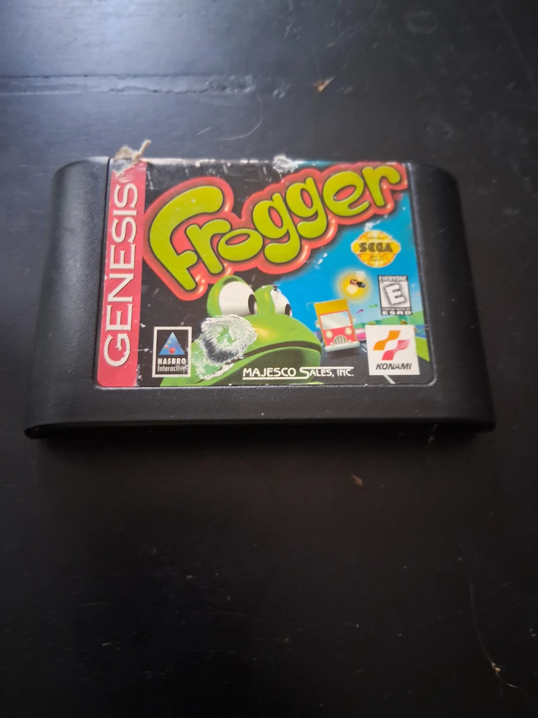 Frogger Video Game Cartridge for Sega Genesis