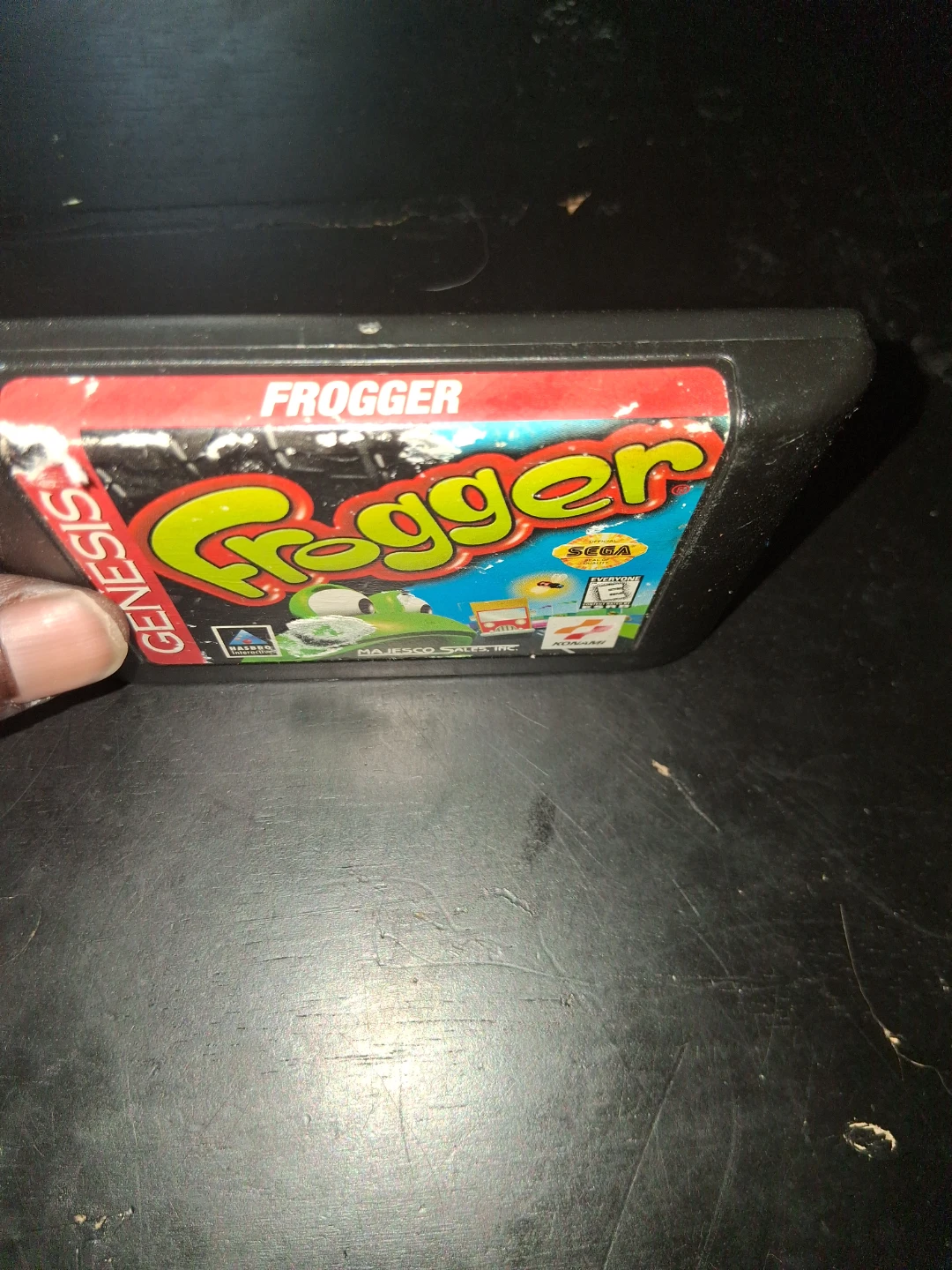 Frogger Video Game Cartridge for Sega Genesis - photo 3