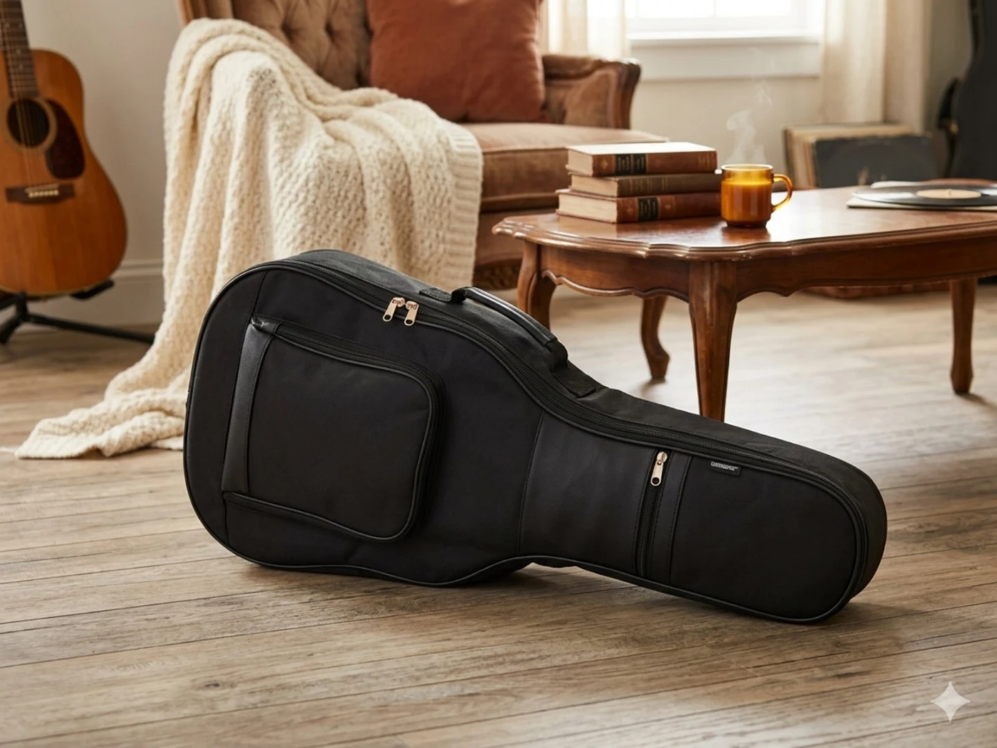 GIGKOUKI Black Guitar Gig Bag Case - photo 2
