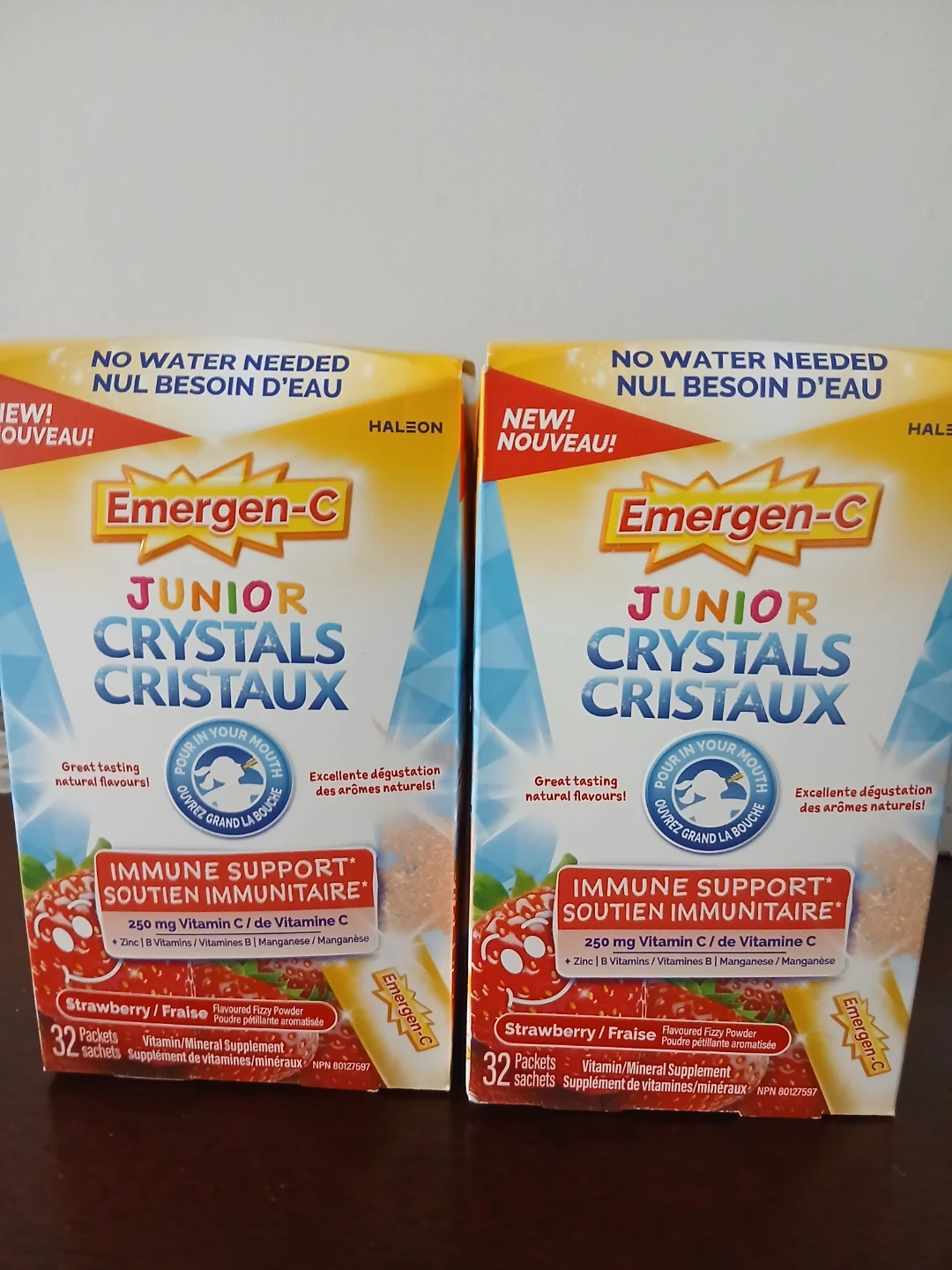 ⚽️Emergen-C Junior Crystals Strawberry Flavour