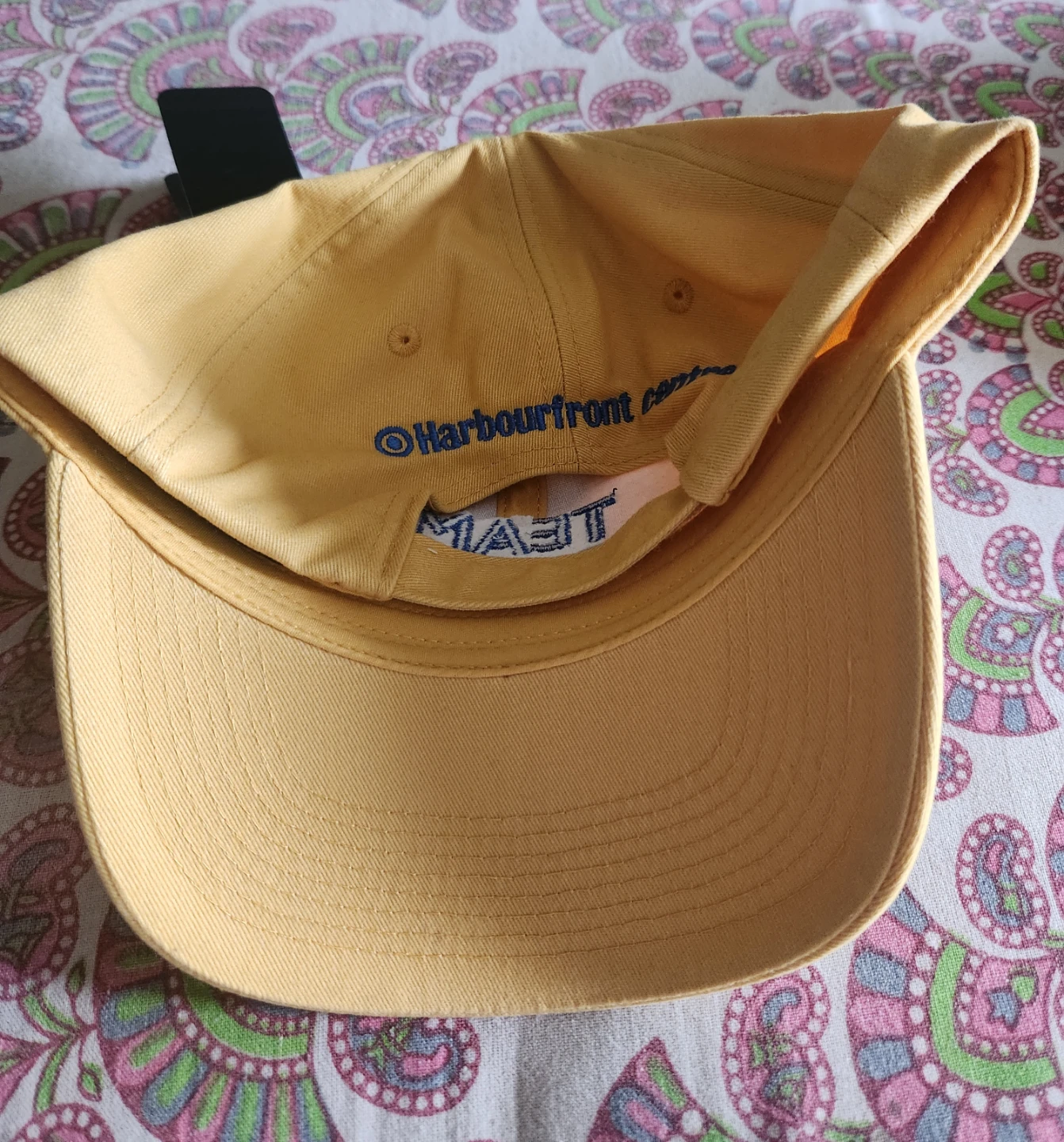 Yellow "TEAM LEADER" Baseball Cap - photo 4