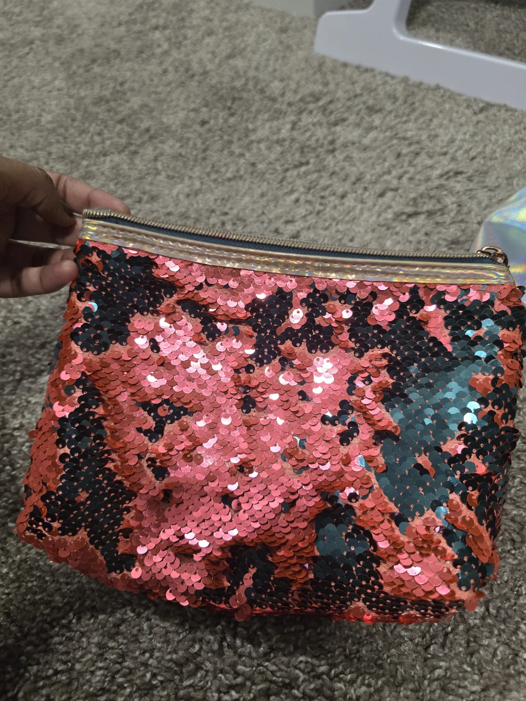 Sequin Cosmetic Bag