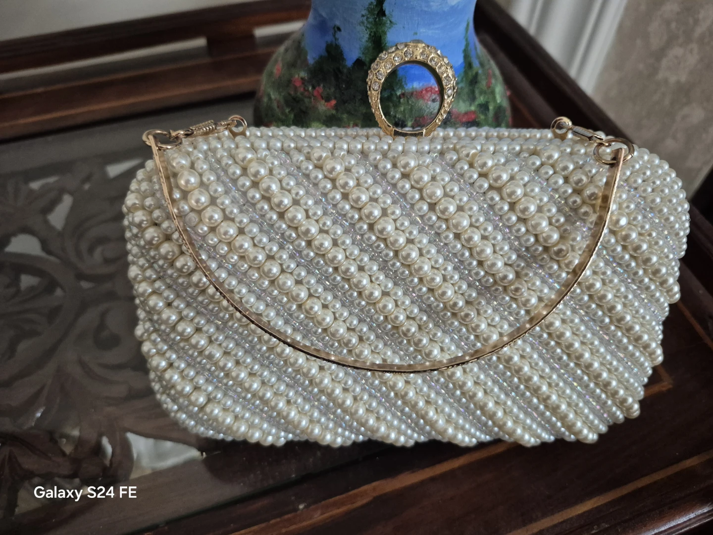Beaded Clutch Purse new - photo 2