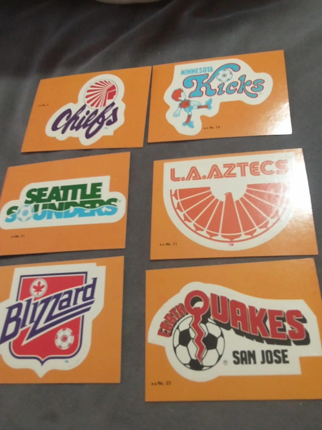 Vintage 1979 NASL Soccer Sticker Collection - photo 2