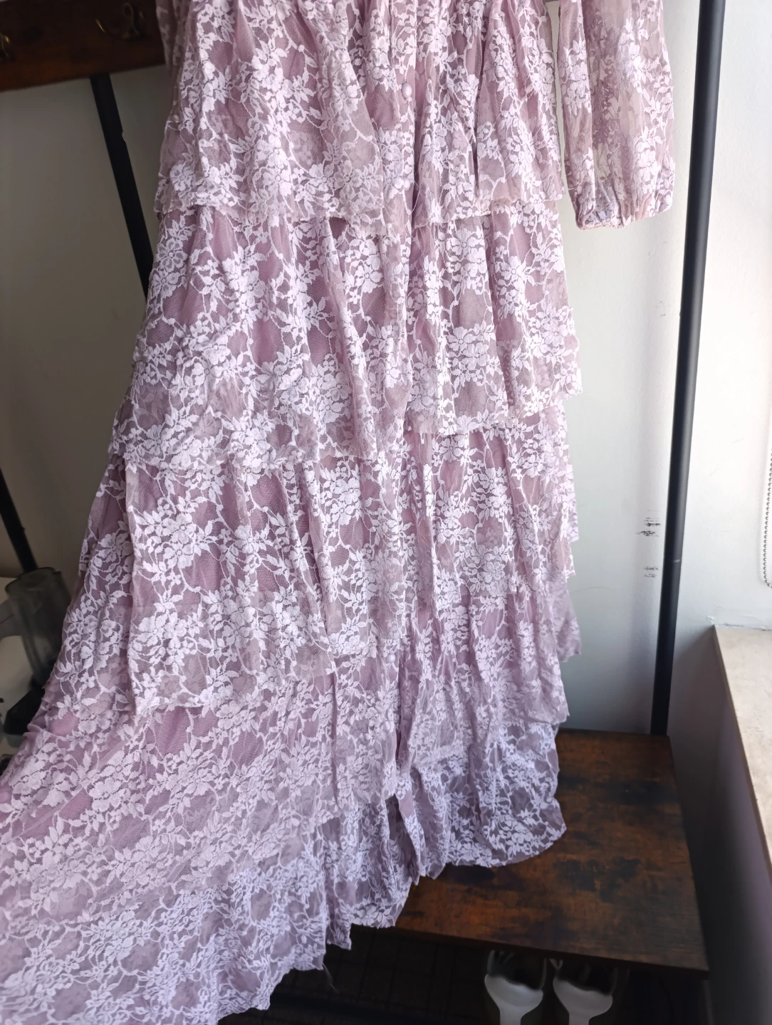 Reina Line lavender lace Dress - photo 2