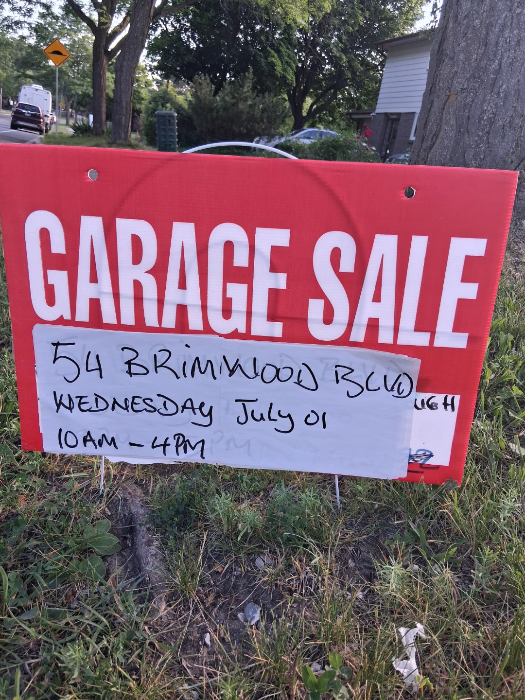 Garage Sale Sign