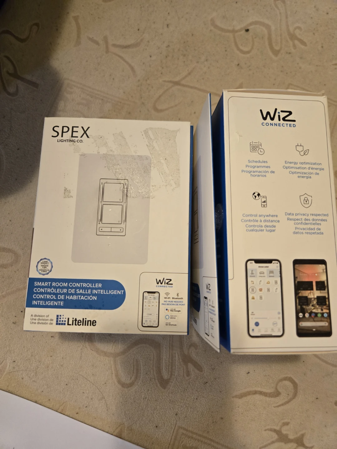 SPEX Lighting Wiz Connected Smart Room Controller (set of 2)