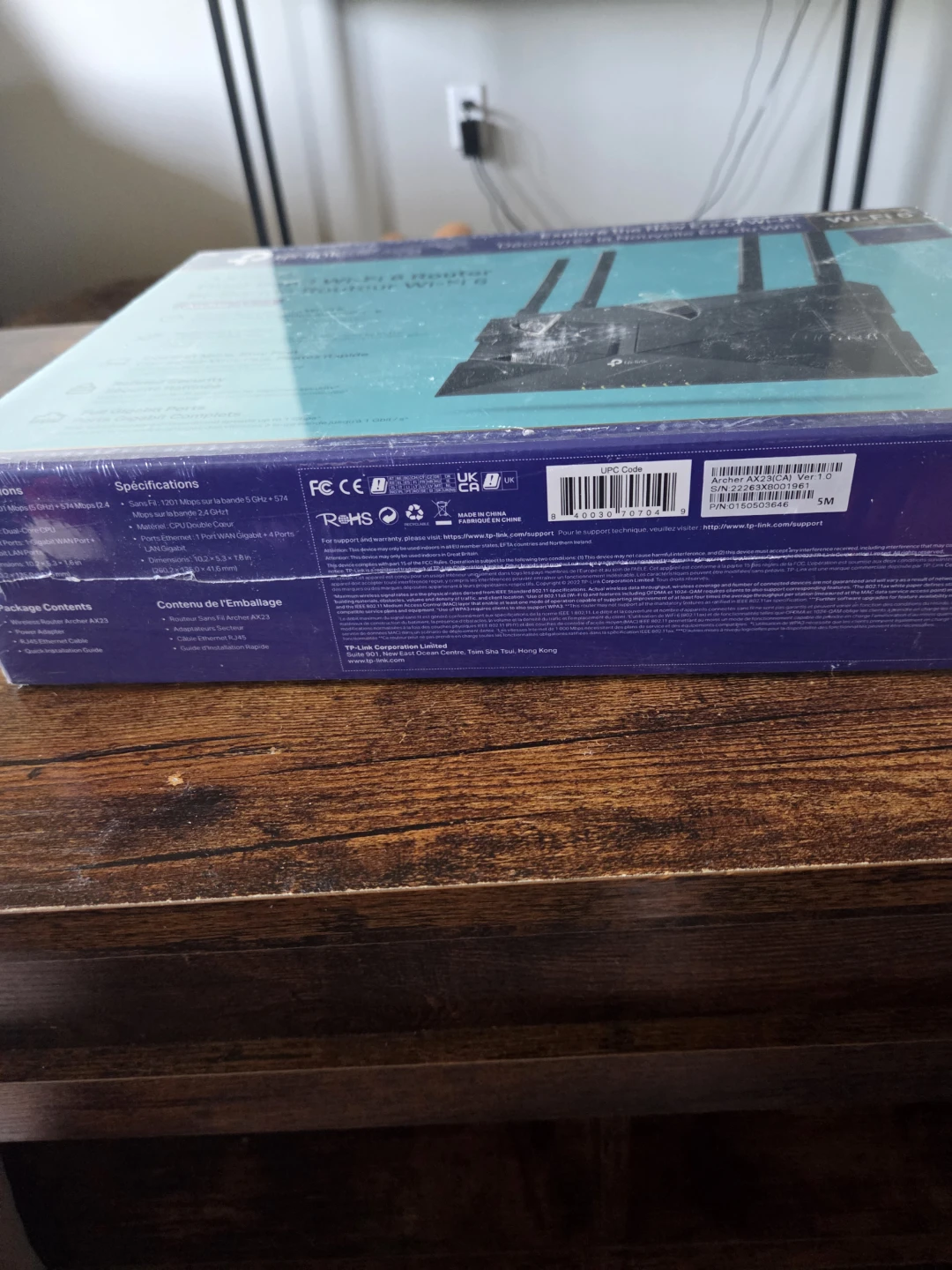 TP-Link AX1800 Dual Band Wi-Fi 6 Router (Archer AX23) - photo 4