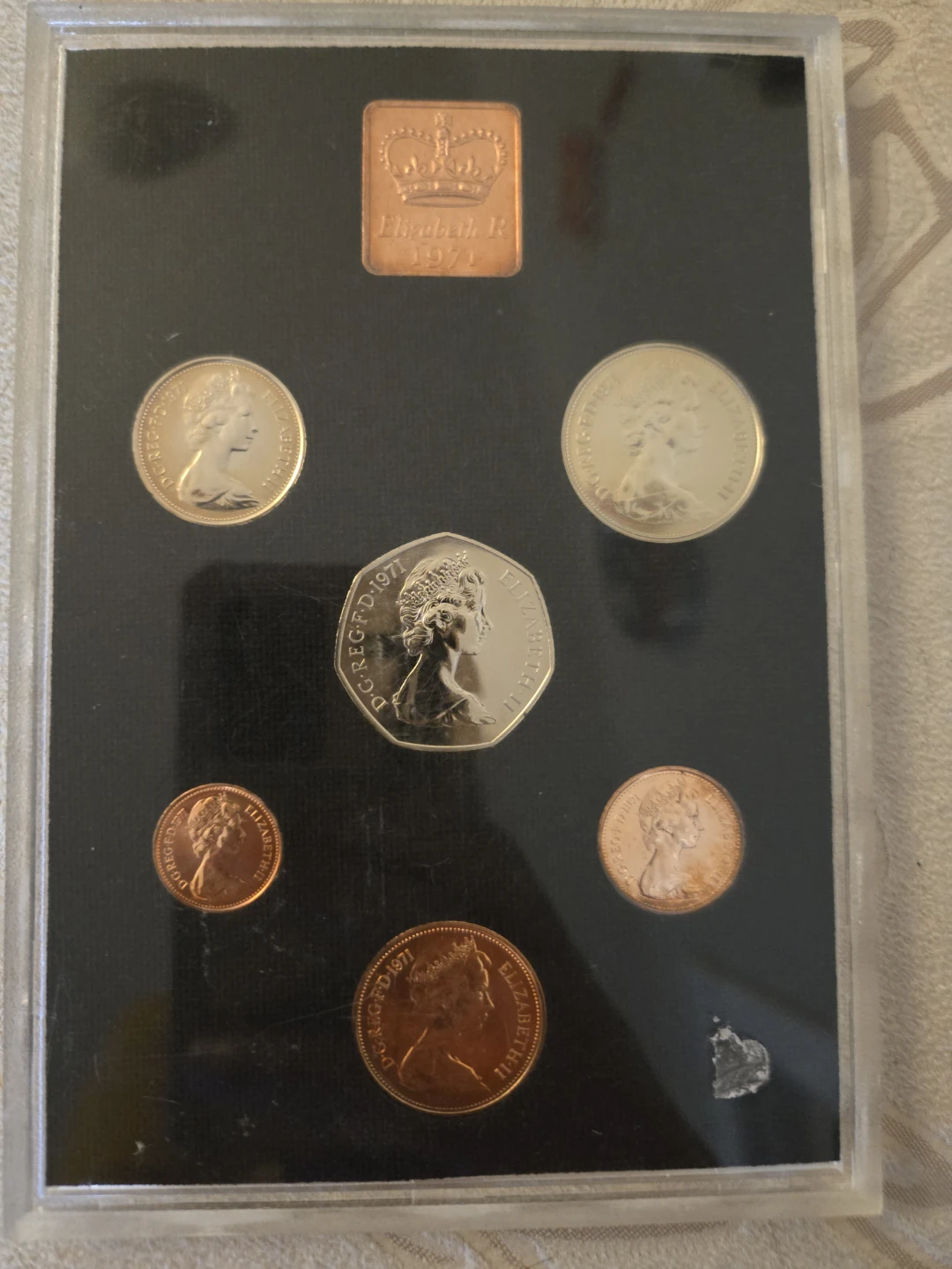 1971 UK Coin Set - photo 2