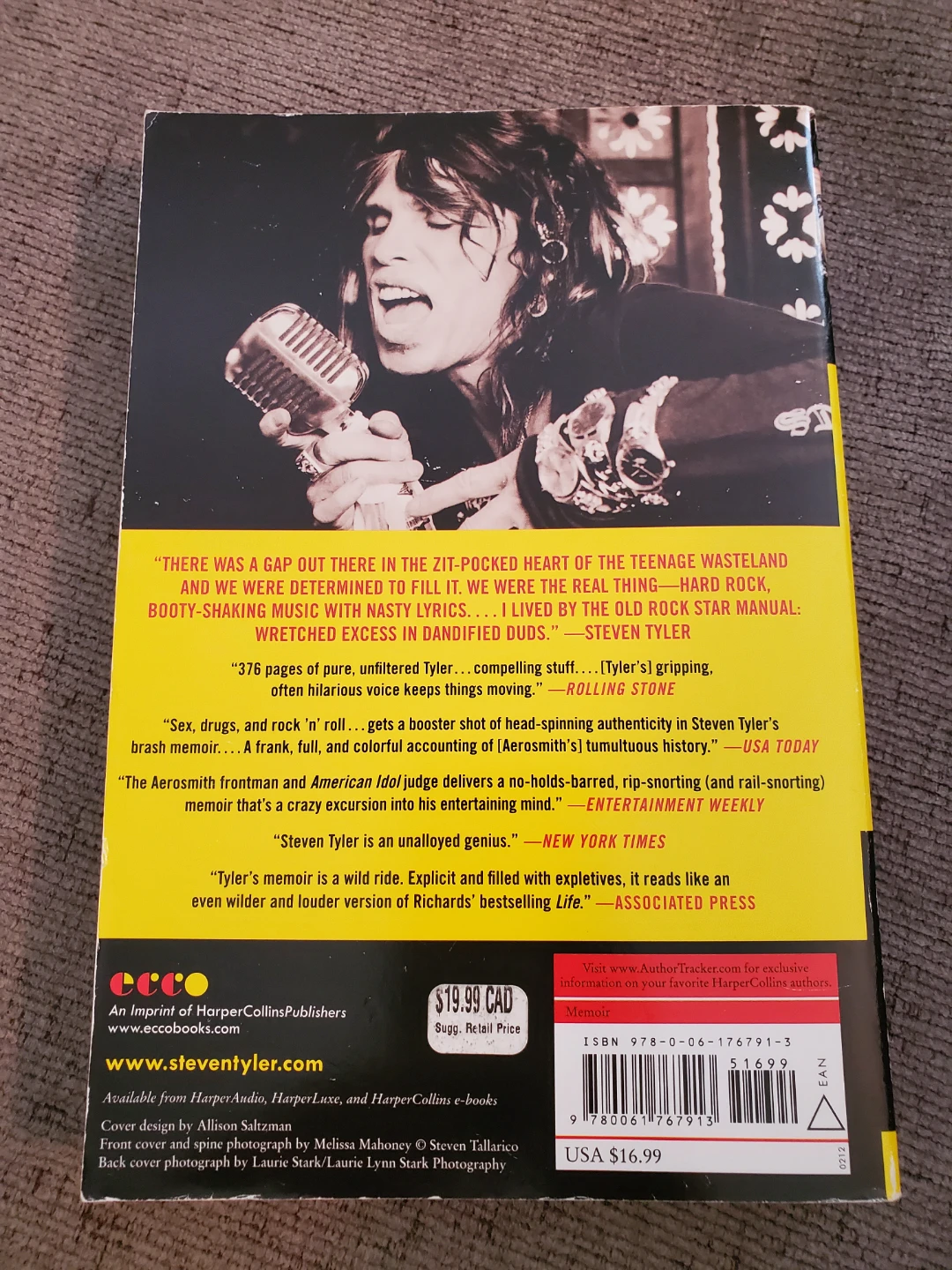 Steven Tyler Book ⚽ - photo 2