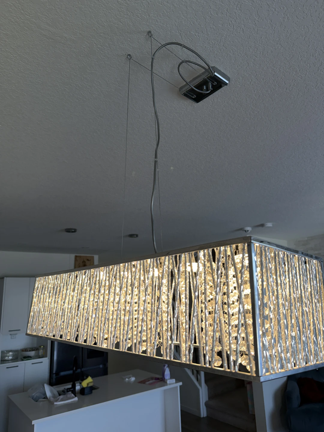 Rectangular Crystal Chandelier - photo 3