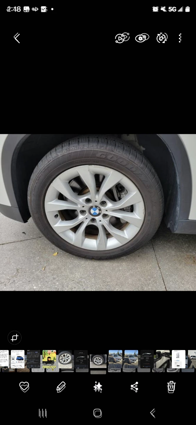 4 and 1 combination Goodyear Tire. RIMS not included
