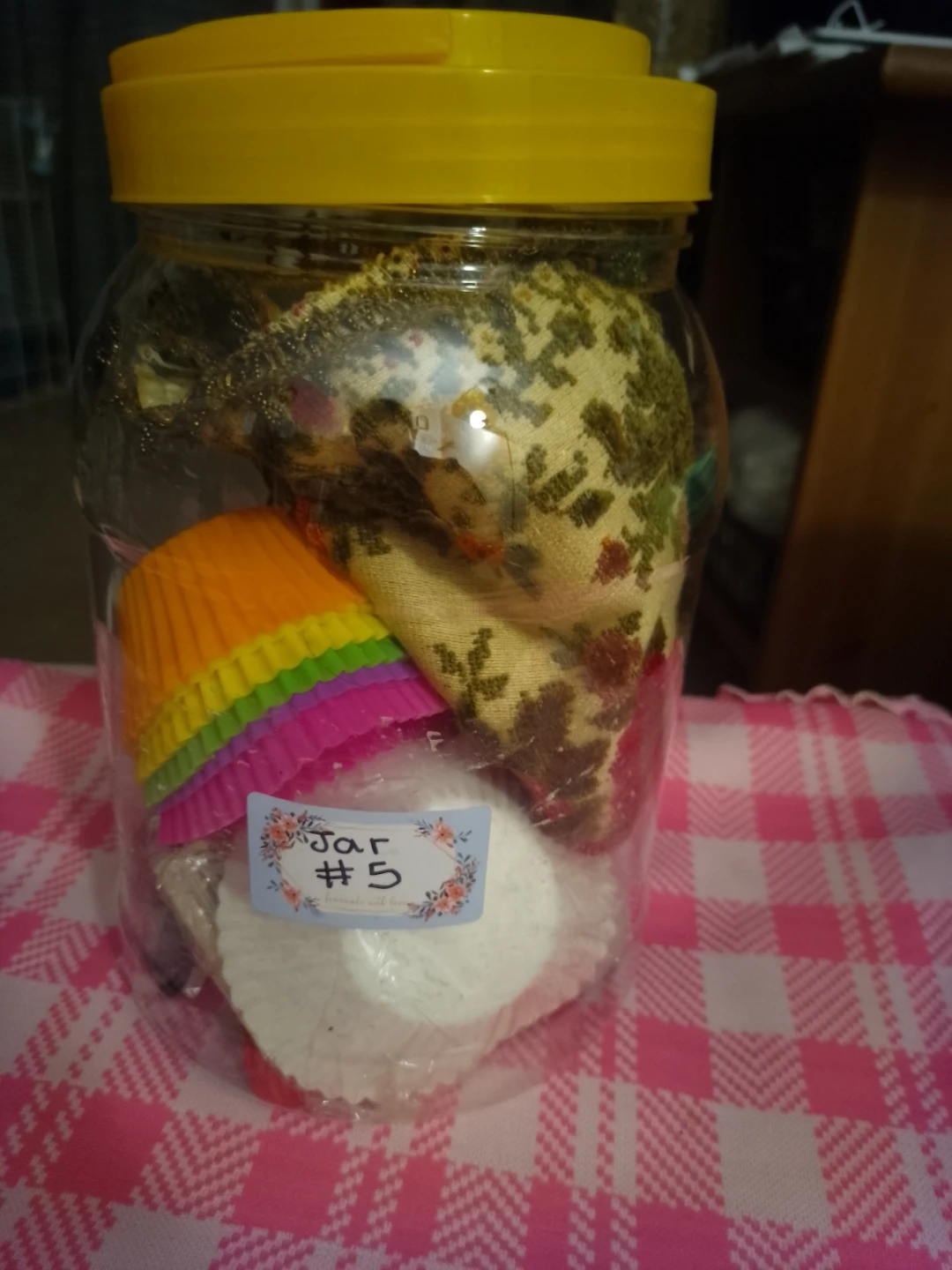 Assorted Baking Cups and Jar Set