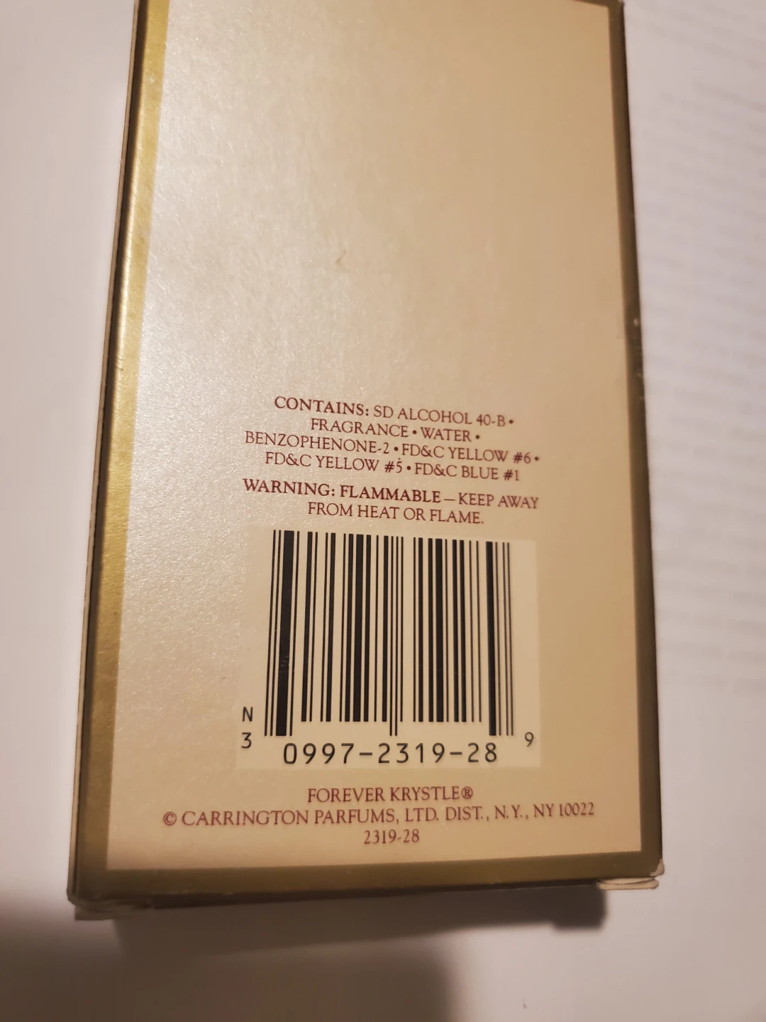 Forever Krystle Concentrated Cologne Spray 3/8 FL. OZ. / 11 ml - photo 5