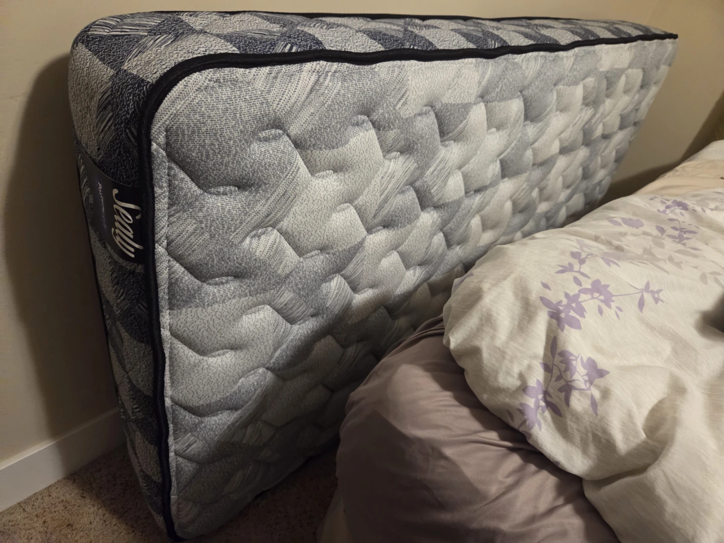 Like New Sealy Posturepedic Twin Mattress + Free Protector - photo 3
