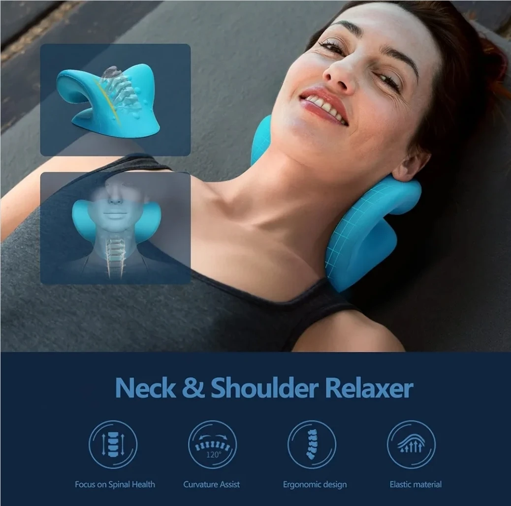 Neck & Shoulder Relaxer Traction Pillow - photo 4