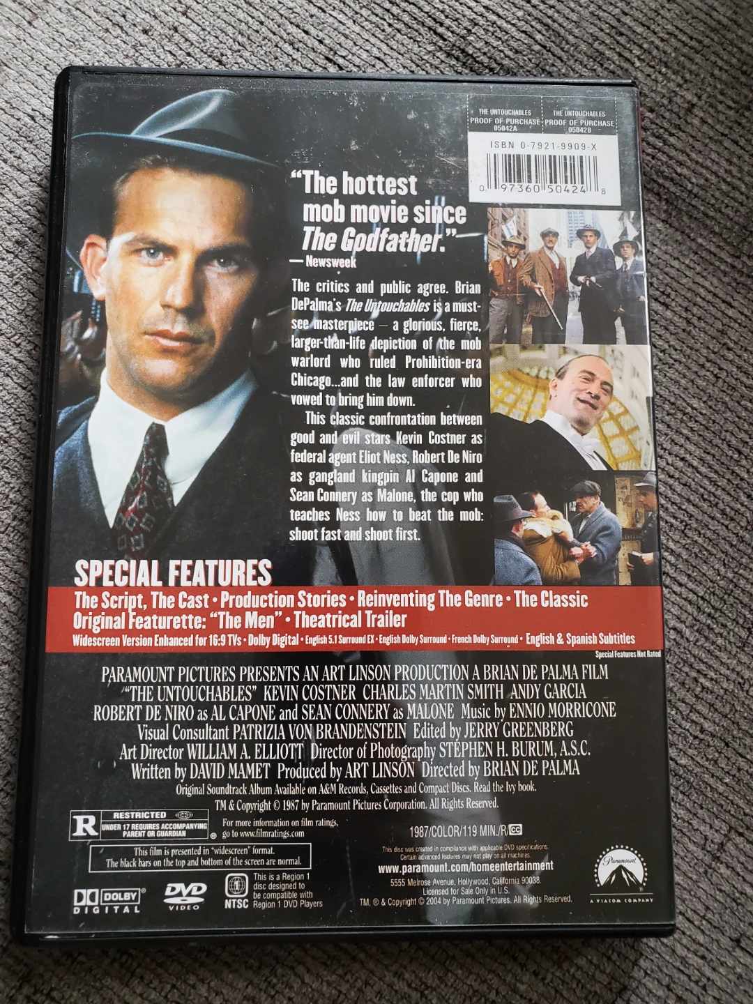 The Untouchables Special Collector's Edition DVD ⚽ - photo 2