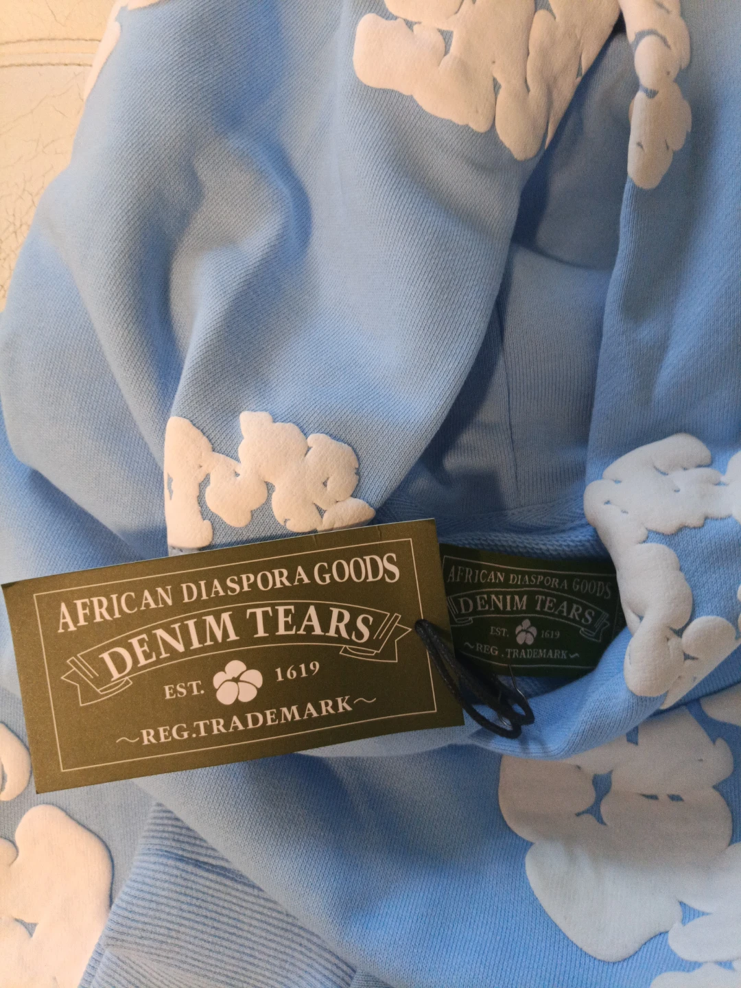 Denim Tears Cloud Hoodie - photo 3