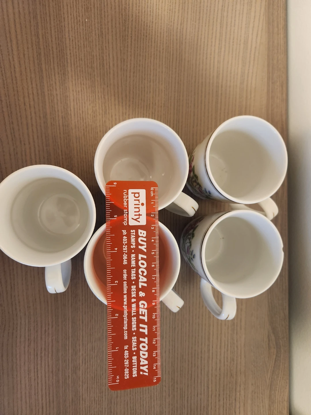 Set of 5 Floral Mugs - photo 4