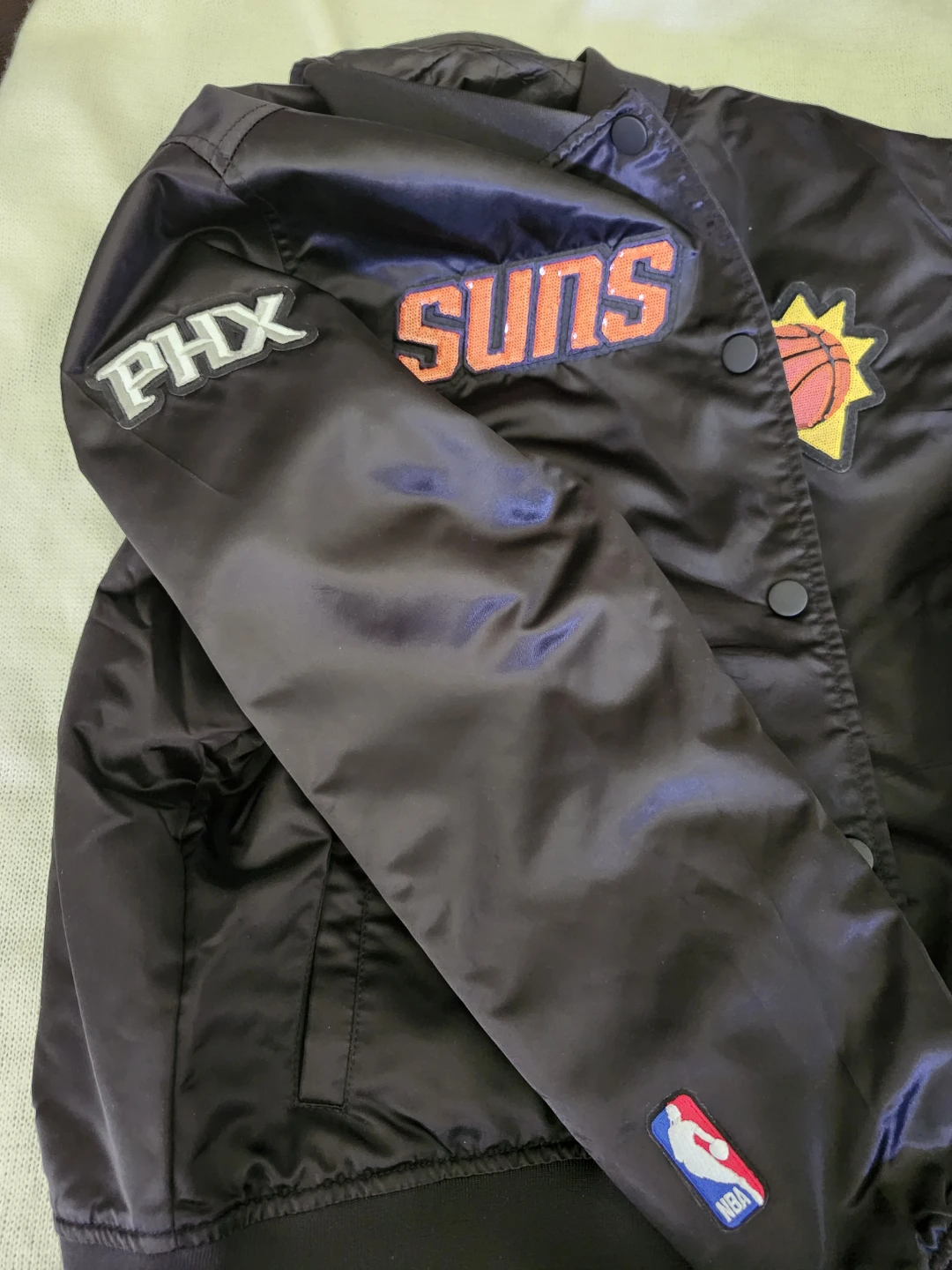 Rare Pro Luxury Vintage Phoenix Suns Bomber Jacket Size L - photo 5
