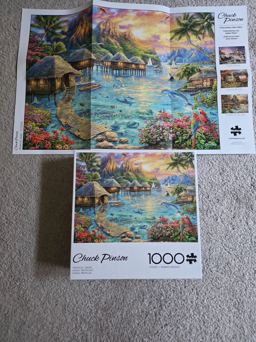 1000 Piece Puzzle ( Buffalo puzzle)