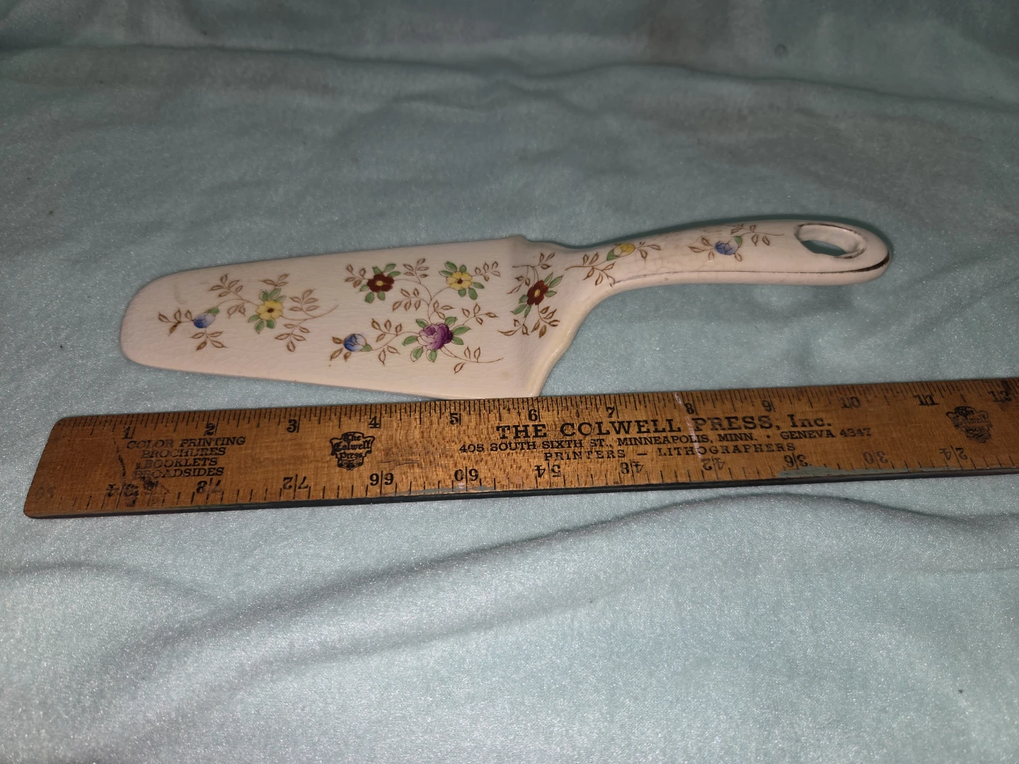 Vintage Floral Cake Server - photo 4