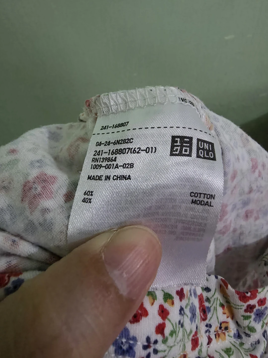 Uniqlo Liberty London Floral Print T-Shirt XS - photo 4