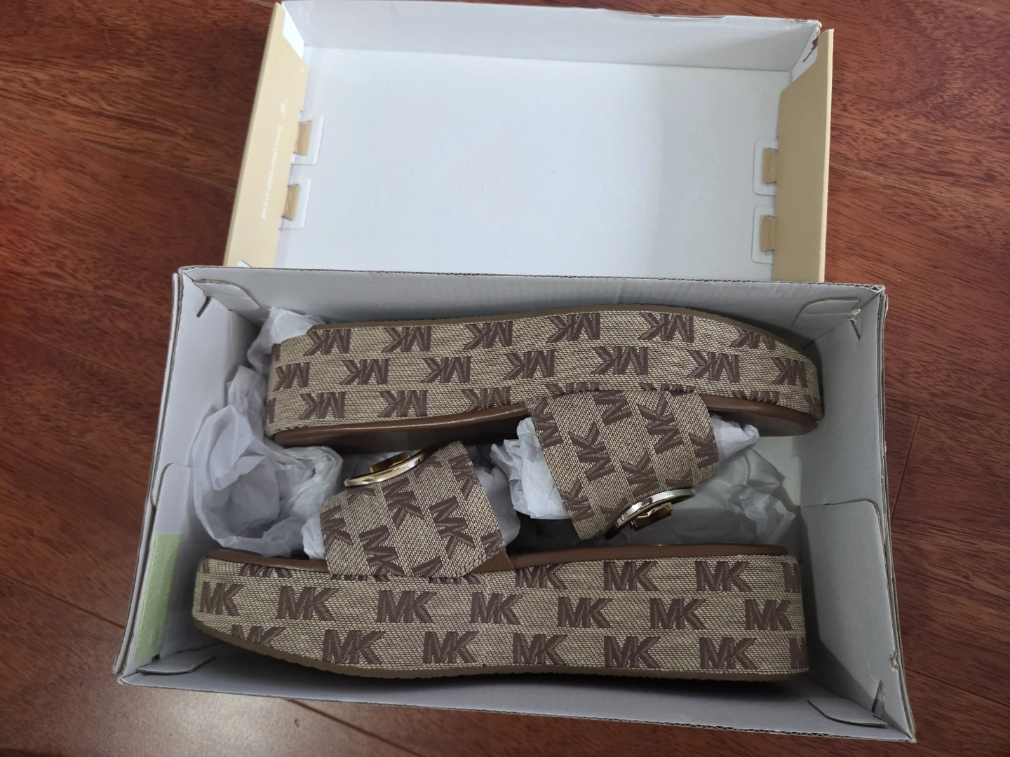 Michael Kors Sadler Wedge Sandals