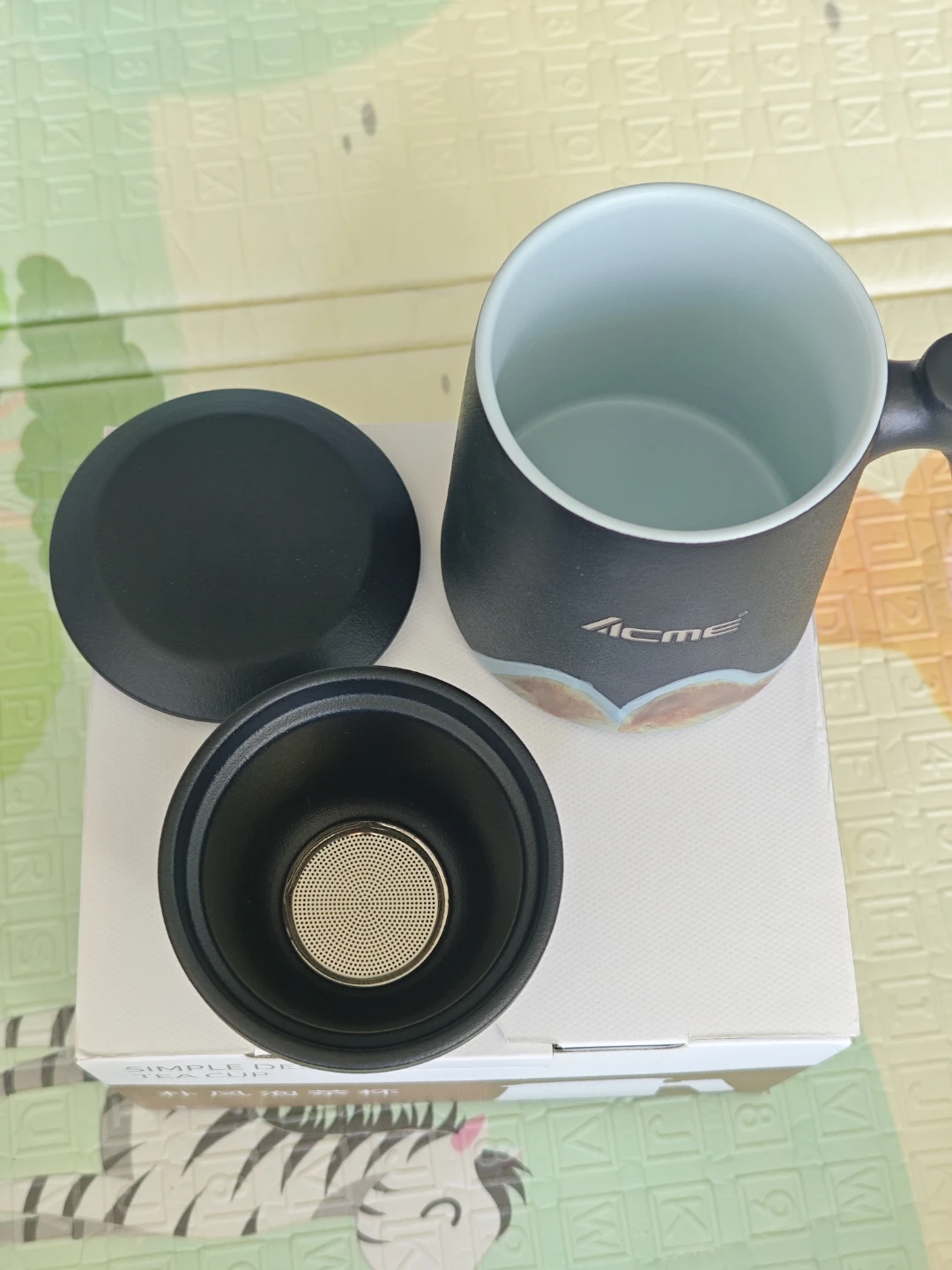 Simple Design Tea Cup with Infuser - photo 2