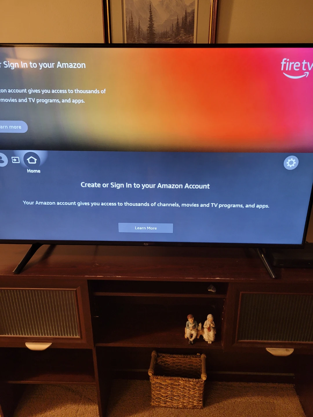 Amazon Fire TV 400$ firm price  55 inch tv 4k tv - photo 3