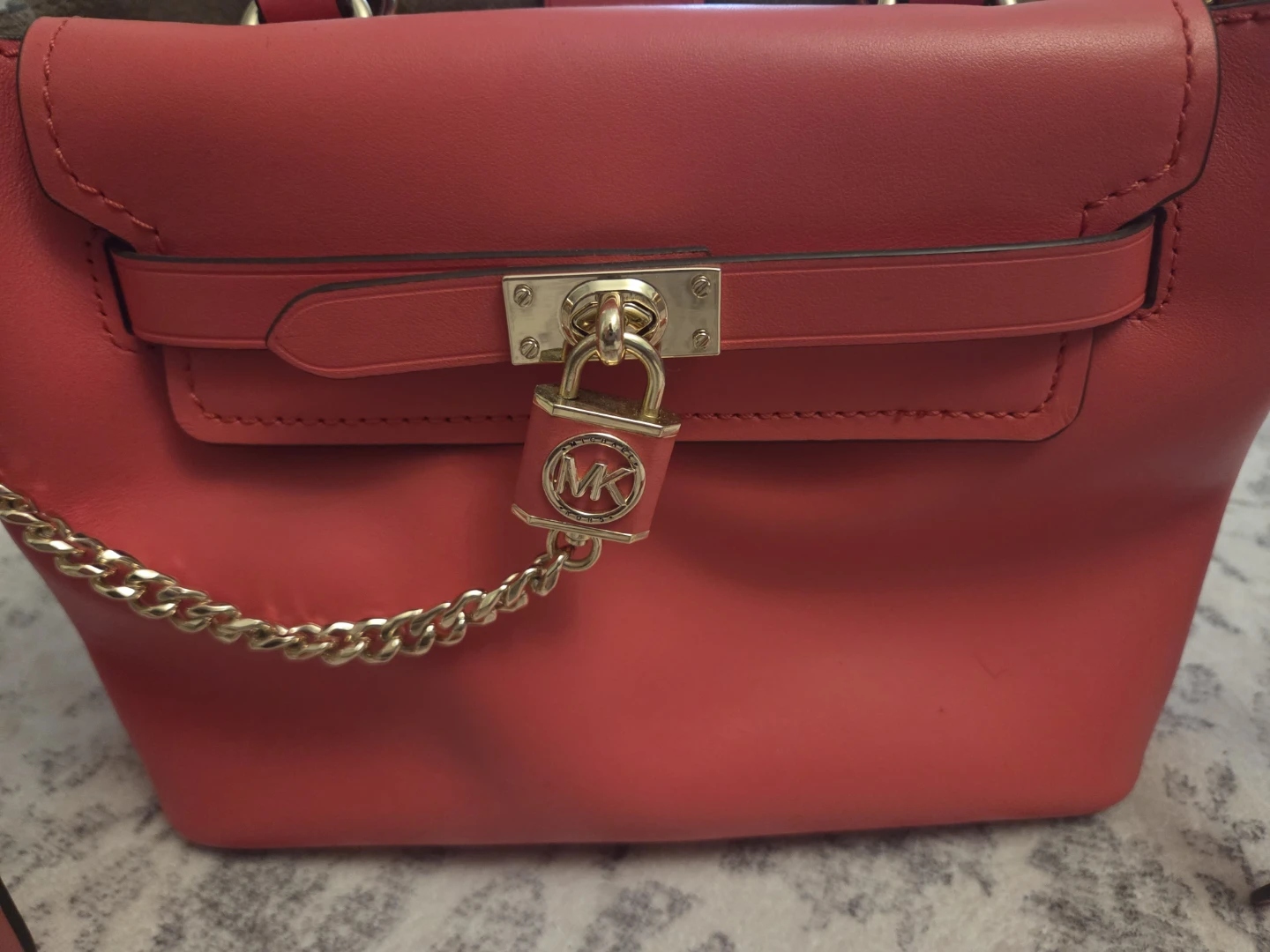 Michael Kors Coral Leather Satchel - photo 2
