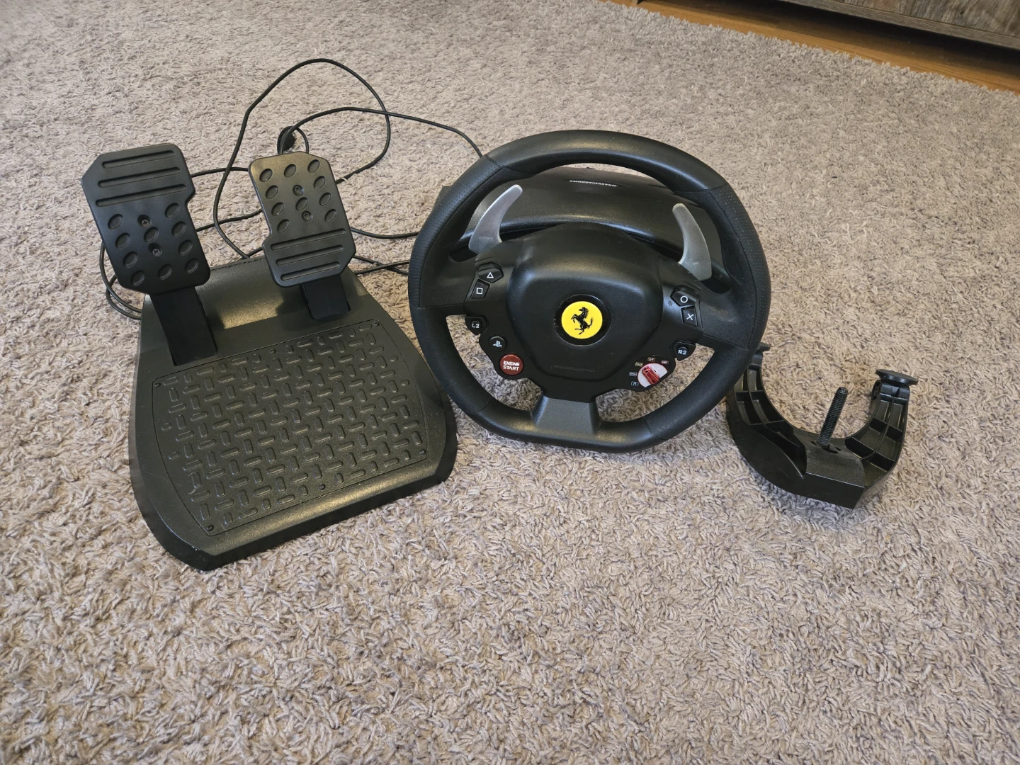 Thrustmaster T80 Ferrari 488 GTB Racing Wheel for PS5 / PS4 / PC