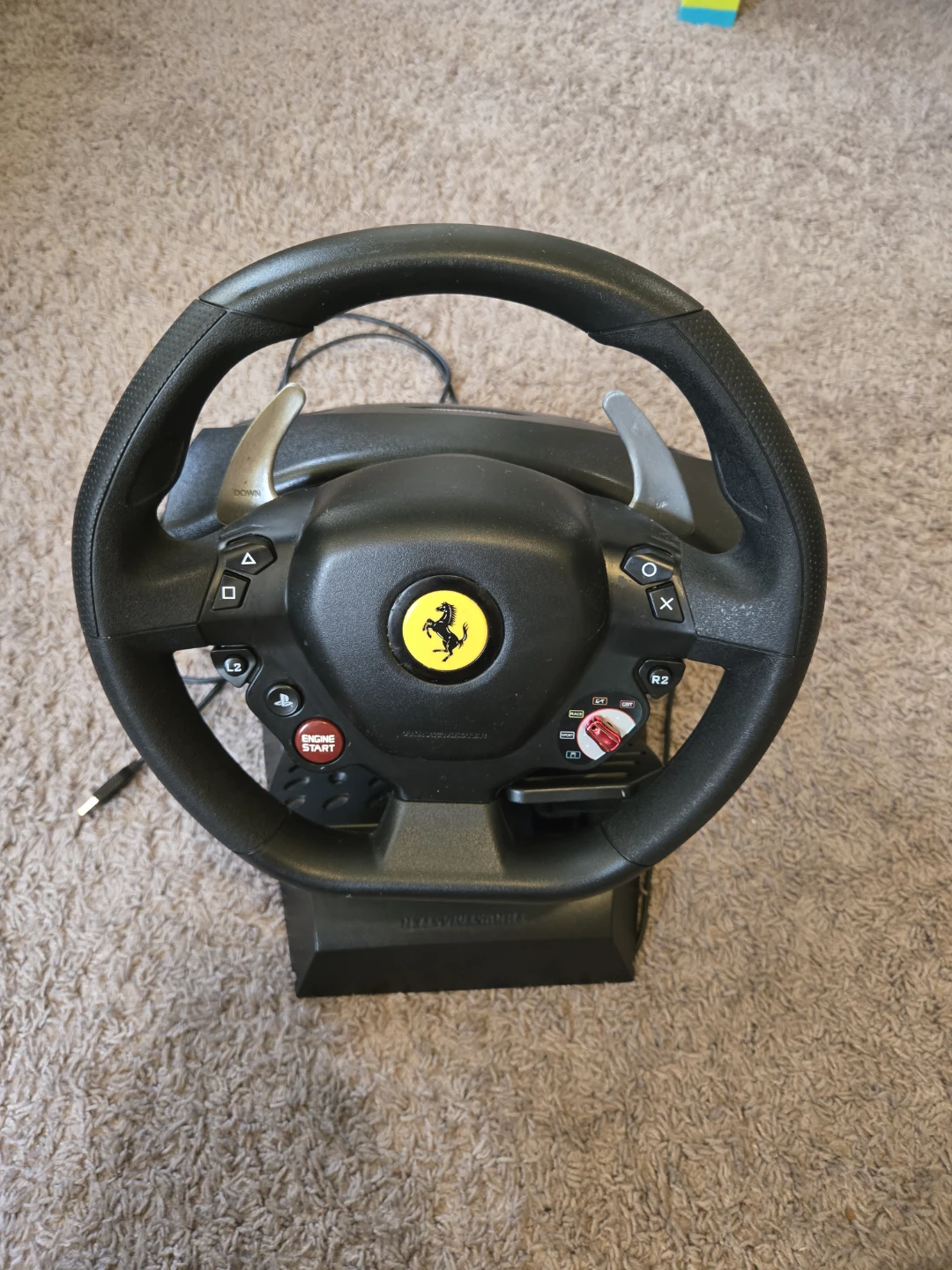 Thrustmaster T80 Ferrari 488 GTB Racing Wheel for PS5 / PS4 / PC - photo 2
