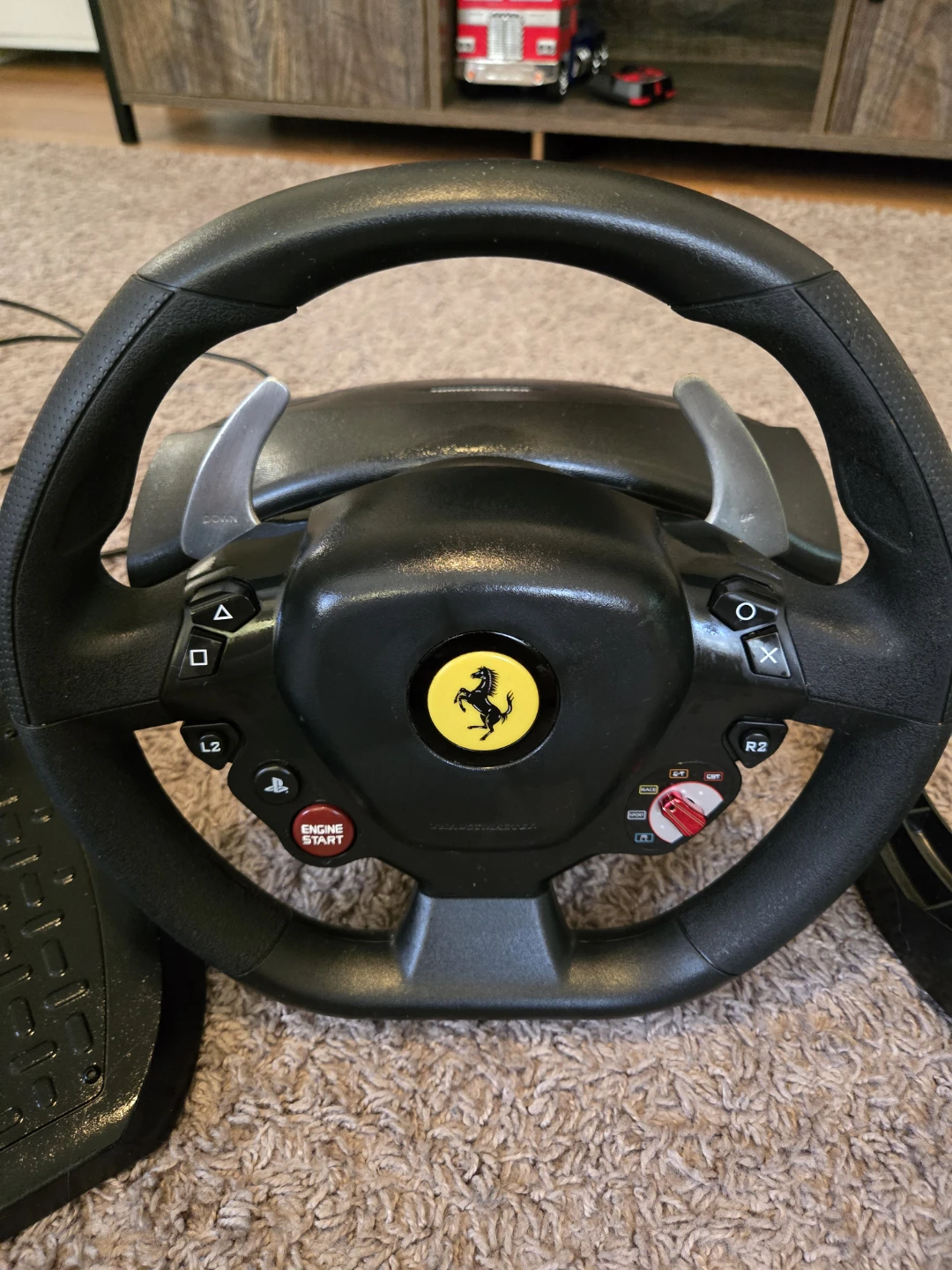 Thrustmaster T80 Ferrari 488 GTB Racing Wheel for PS5 / PS4 / PC - photo 4