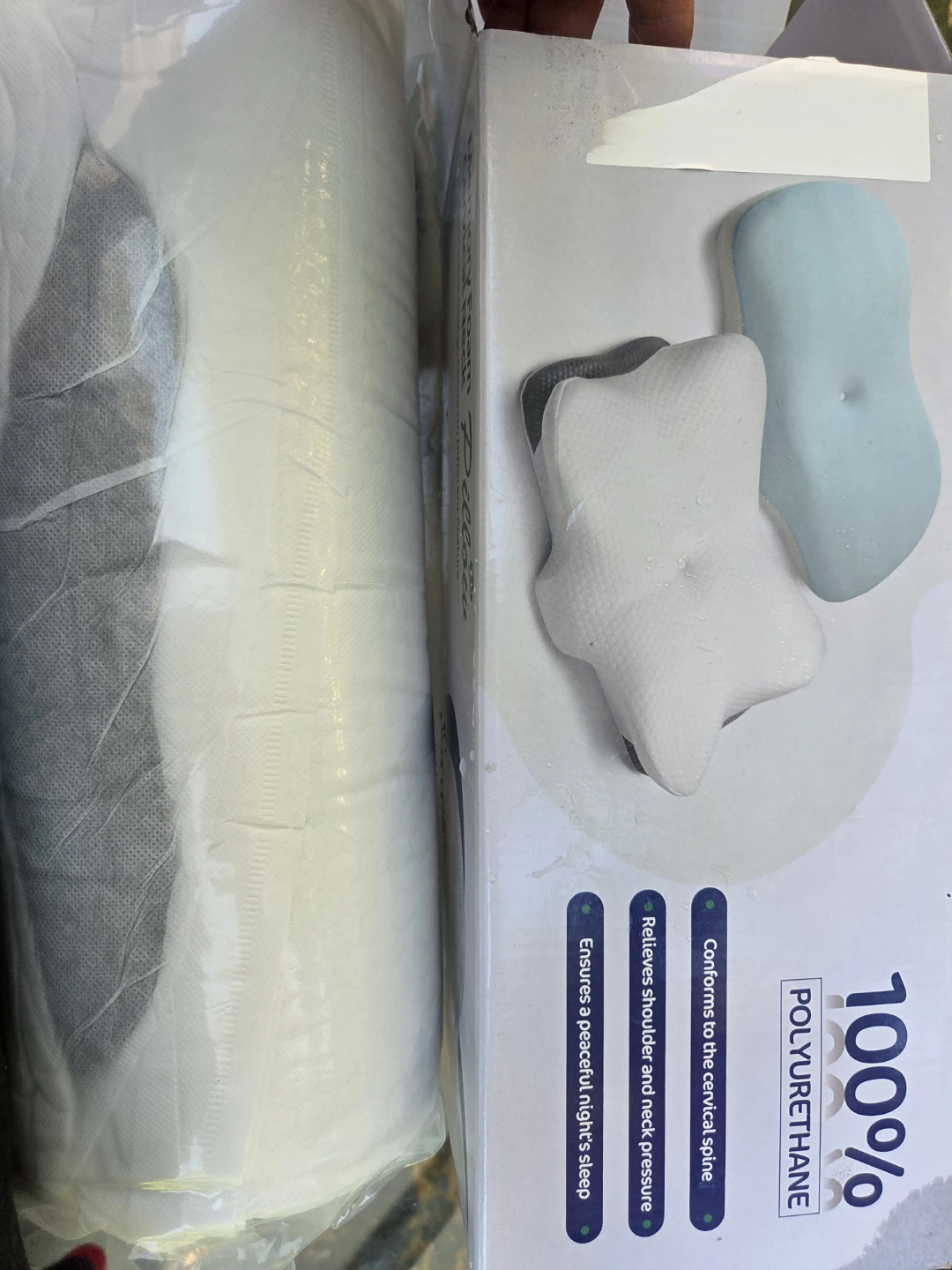JOVENERGY Memory Foam Cervical Neck Pillow - photo 4