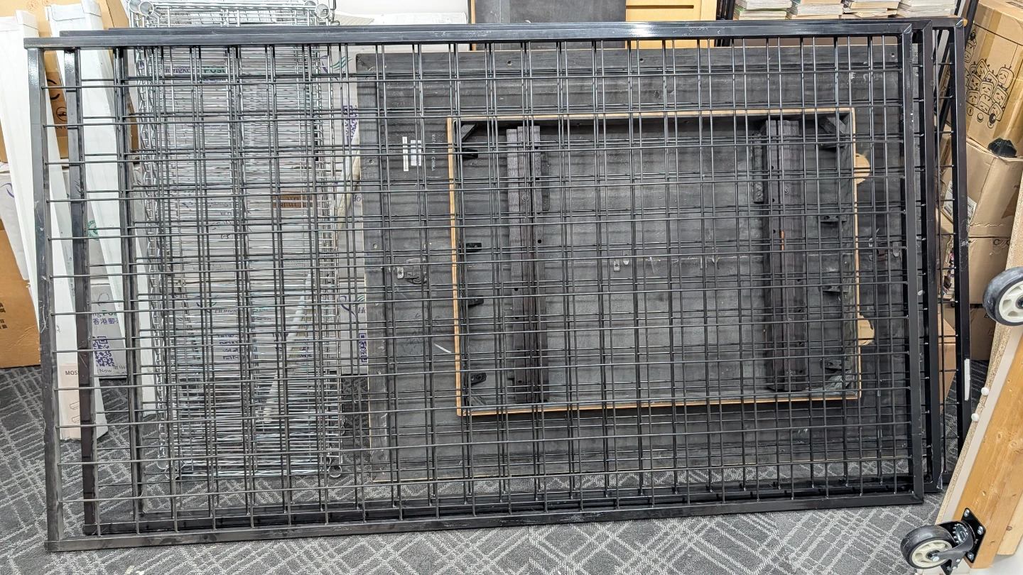 Large Metal Grid Panel - photo 2