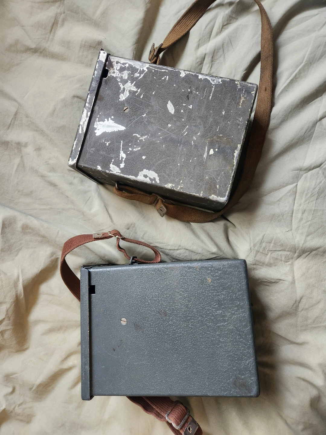 Antique WWII Military Telephones Model N9A Northern Electric Co