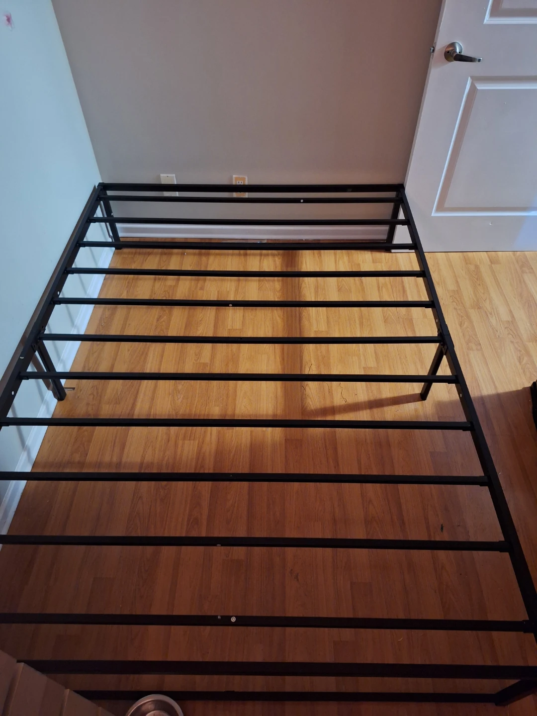 Full Size Metal Bed Frame with Underbed Storage - photo 3