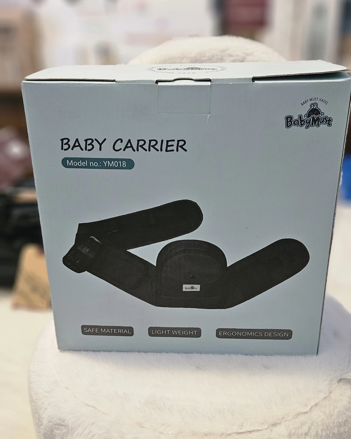 BabyMust Baby Carrier YM018 Grey