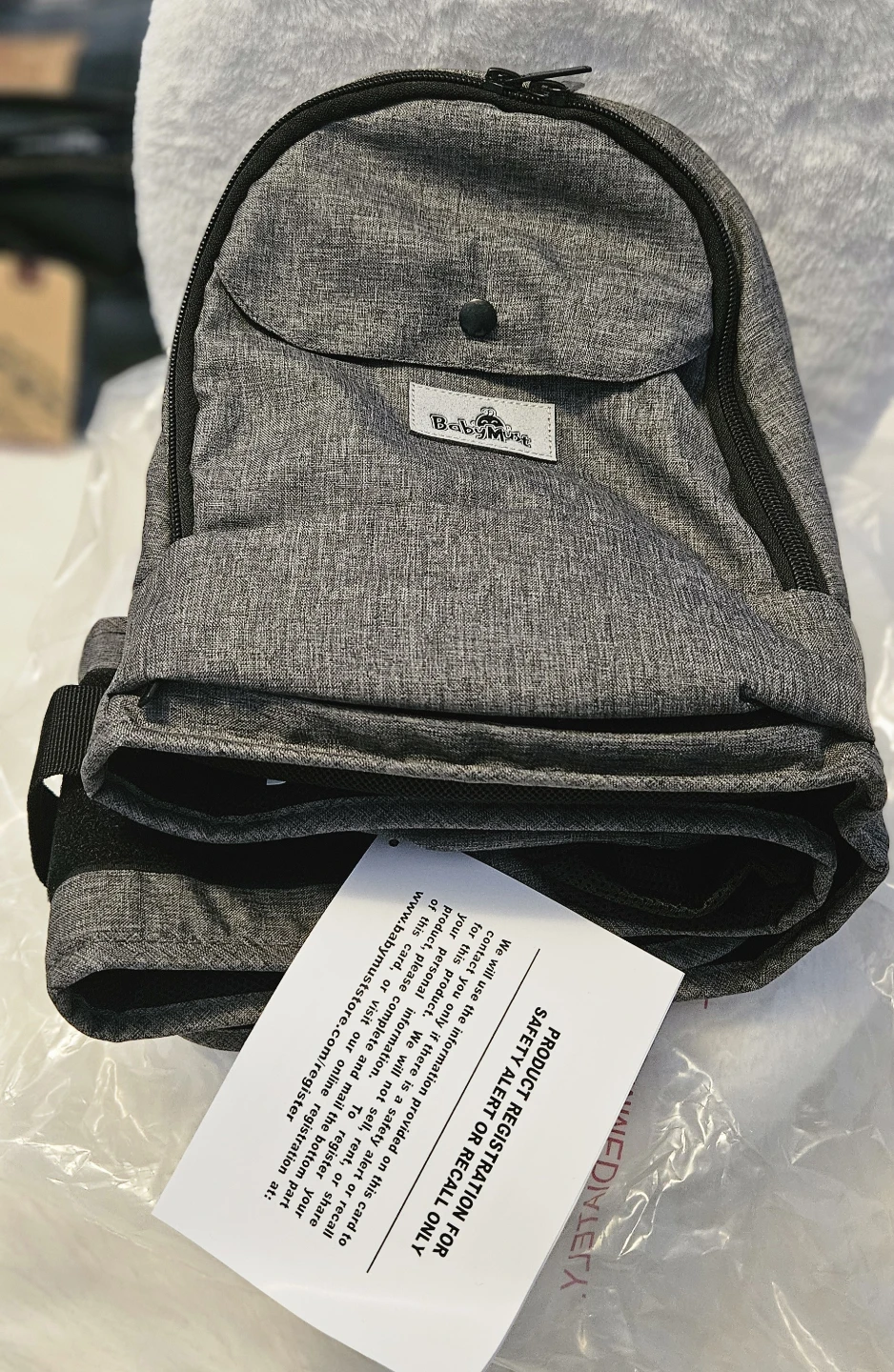 BabyMust Baby Carrier YM018 Grey - photo 3