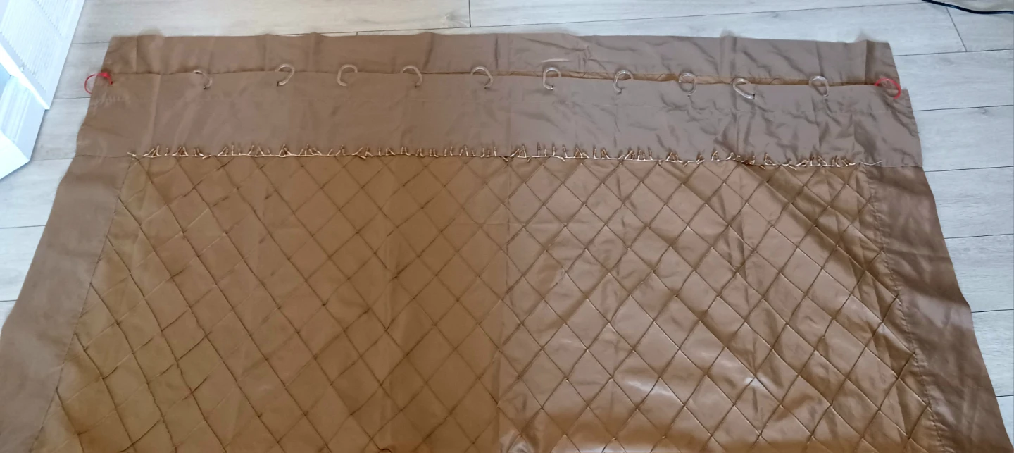 Curtains - Brown / and green