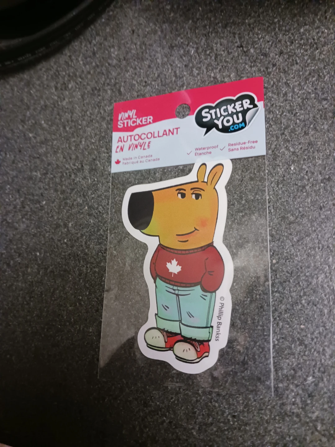 Canada Sticker You Dog Vinyl Sticker - photo 2