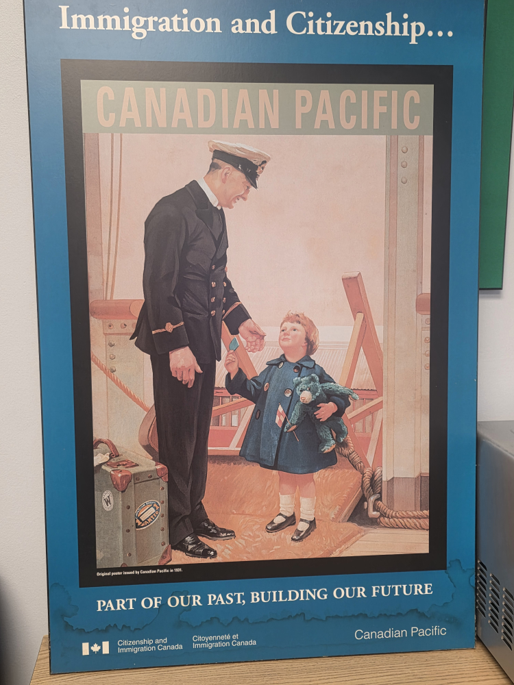 Canadian Pacific "Part of Our Past, Building Our Future" Poster - photo 2