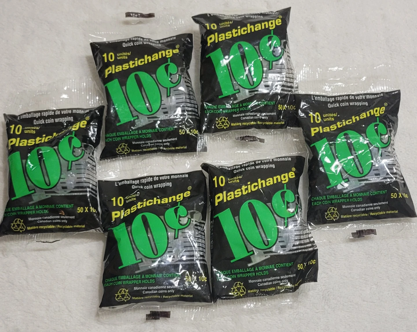Plasticchange Quick Coin Wrappers - 10 Cents ⚽ - photo 4