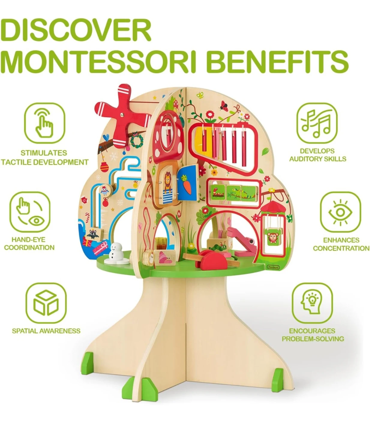 Wooden Activity Treehouse Toy - photo 3