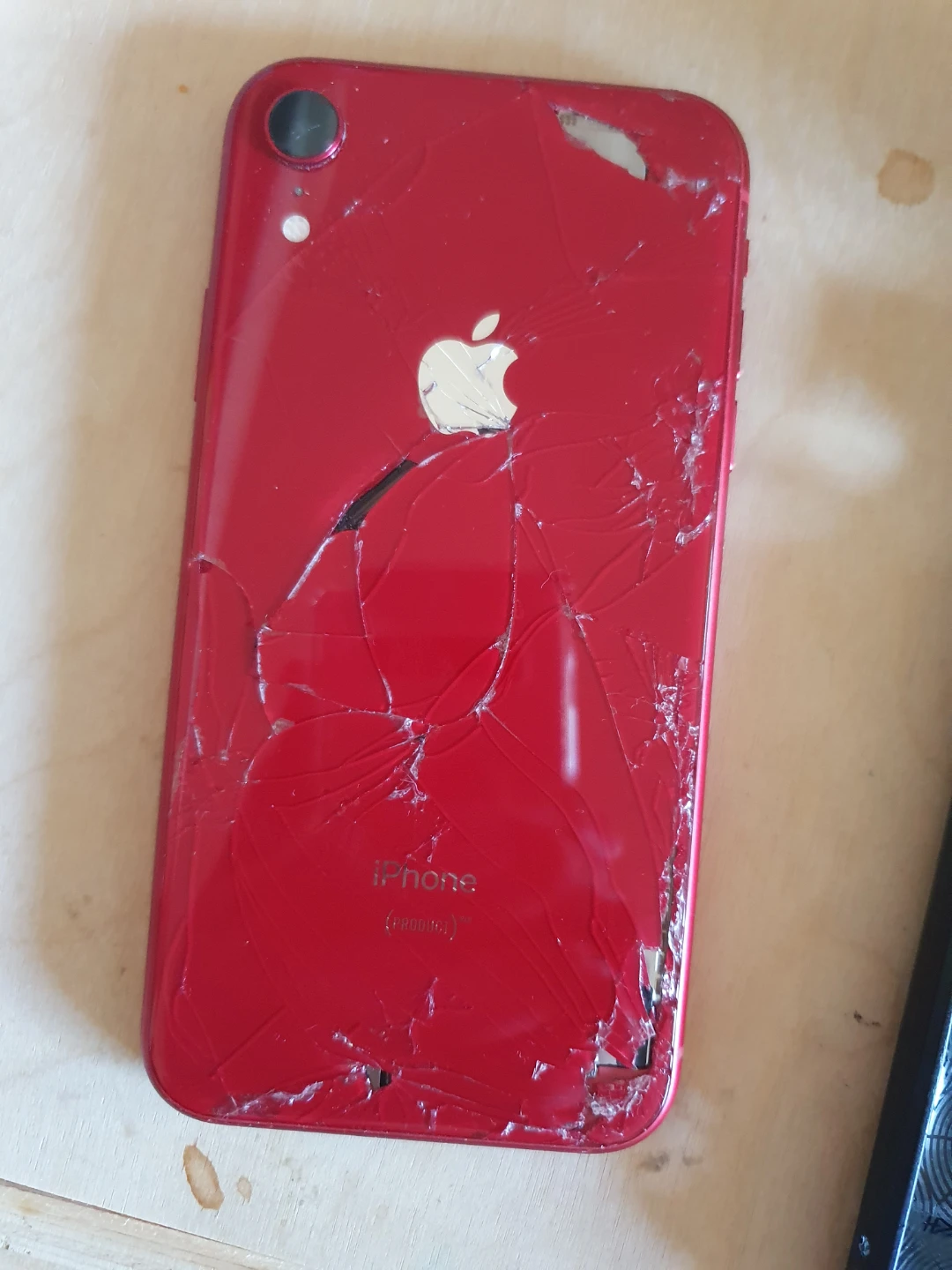 RED IPHONE XR (Cracked Back Only) - photo 2