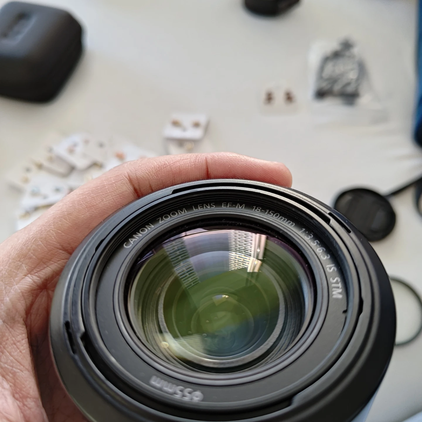 Canon EF-M 18-150mm f/3.5-6.3 IS STM Lens with Kenko 55mm Filter - photo 5