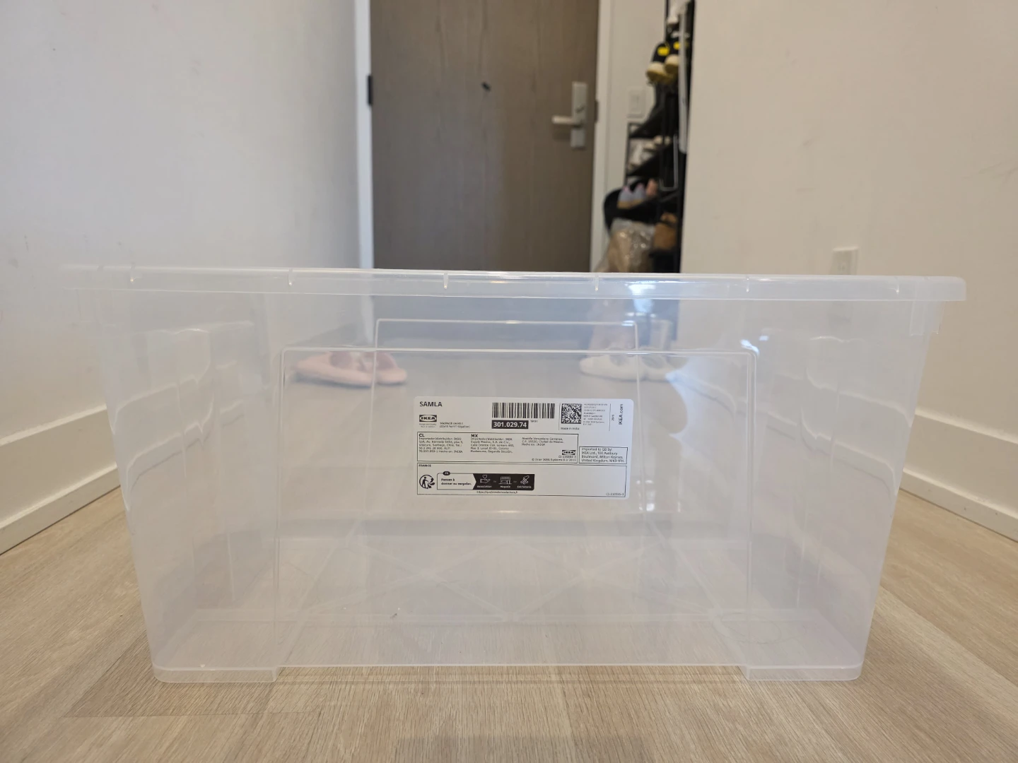 IKEA SAMLA Storage Box $5 - photo 2