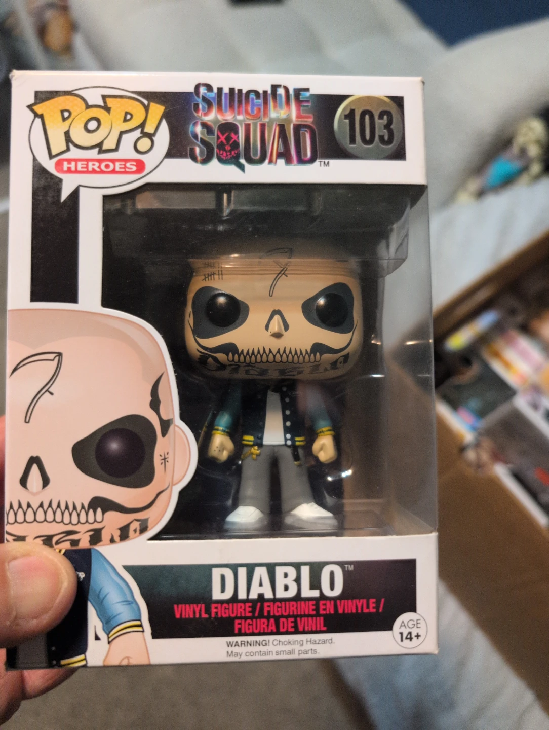 Funko Pop! Suicide Squad Diablo Vinyl Figure #103